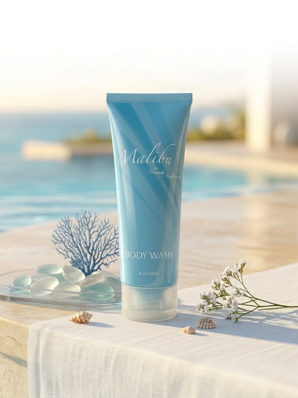 Malibu by Pamela Anderson Body Wash 4 oz 120 mL